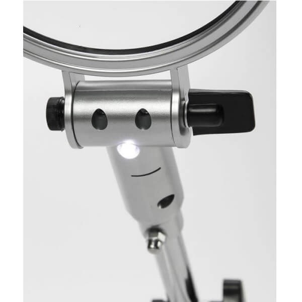 Επιτραπέζιος Μεγεθυντικός Φακός με Led 2X130mm