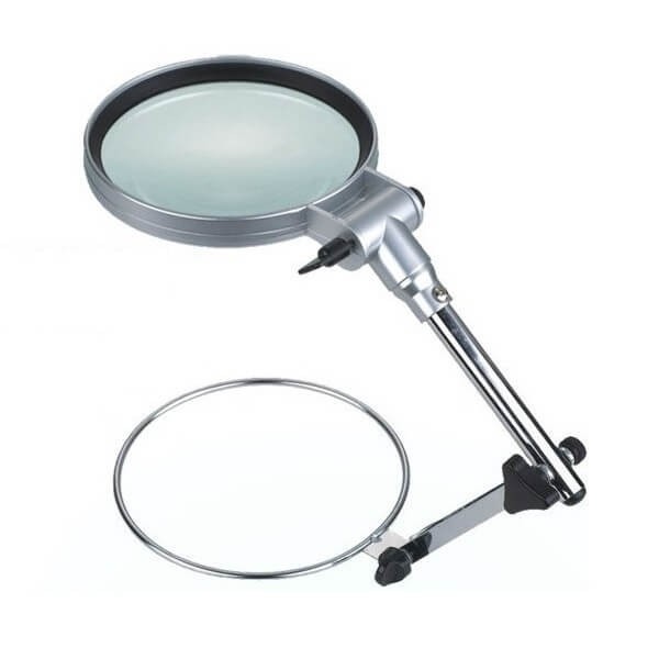 Επιτραπέζιος Μεγεθυντικός Φακός με Led 2X130mm