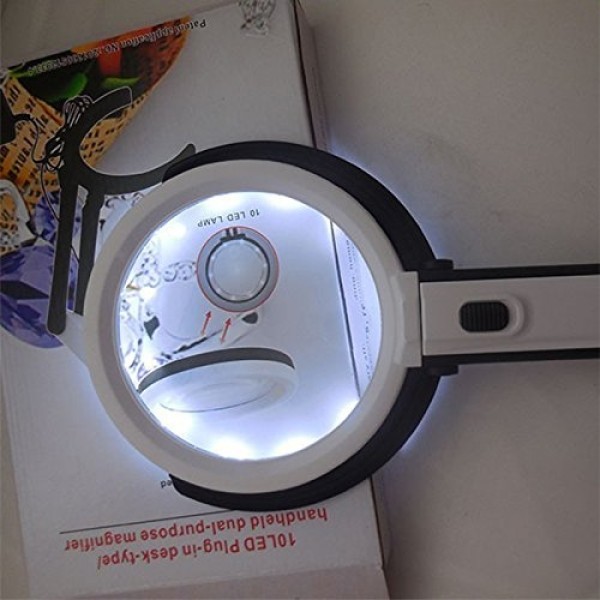 Μεγεθυντικός Φακός Επιτραπέζιος Με Φωτισμό Led 1.8x - 5x