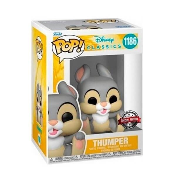 Funko POP Disney Classics Bambi - Thumper 1186 Vinyl Figure Special Edition Exclusive 