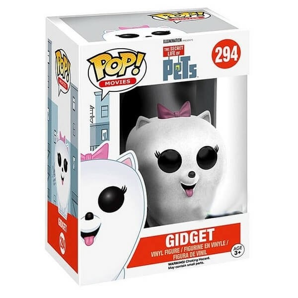 Funko POP Movies The Secret Life of Pets - Gidget Flocked 294 Vinyl Figure Special Edition Exclusive
