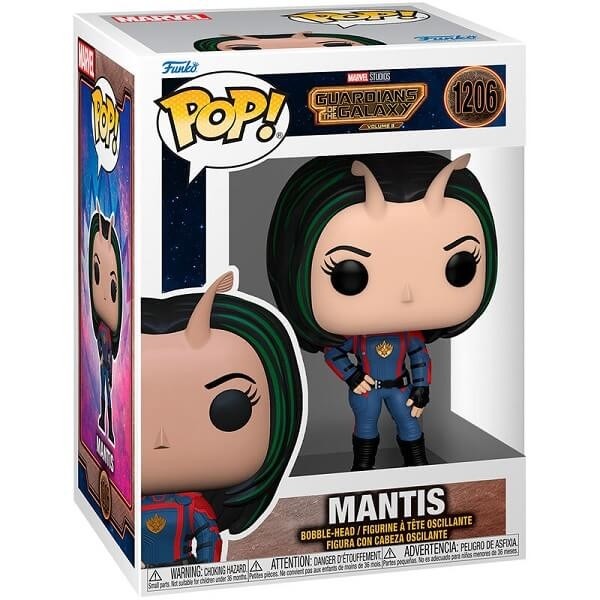 Funko POP Marvel Guardians of the Galaxy Vol. 3 - Mantis 1206 Bobble-Head
