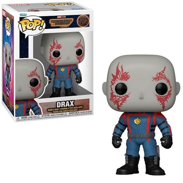 Funko POP Marvel Guardians of the Galaxy Vol. 3 - Drax 1204 Bobble-Head
