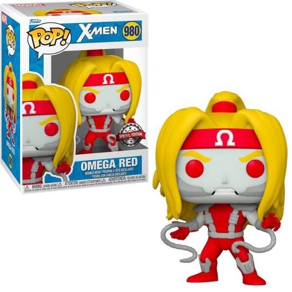Funko POP Marvel X-Men - Omega Red 980 Bobble-Head Special Edition Exclusive