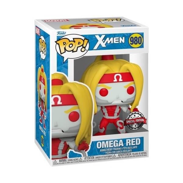 Funko POP Marvel X-Men - Omega Red 980 Bobble-Head Special Edition Exclusive