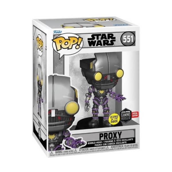 Funko POP Movies Star Wars - Proxy 551 GiTD Bobble-Head Special Edition Exclusive 