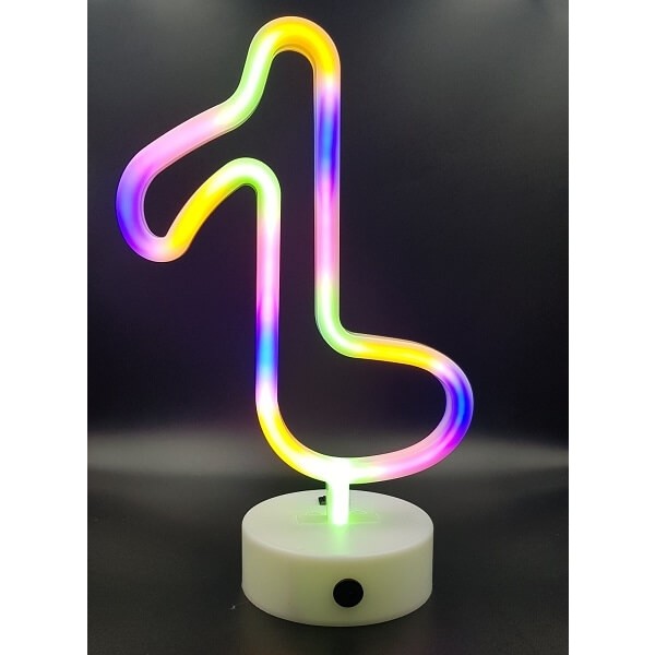 Διακοσμητική Λάμπα Led Νότα - Note Decoration Lamp USB