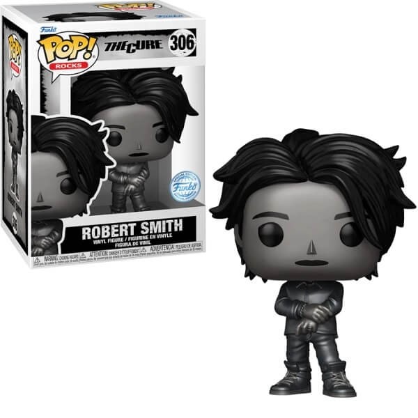 Funko POP Rocks The Cure - Robert Smith (Metallic) 306 Vinyl Figure Special Edition Exclusive