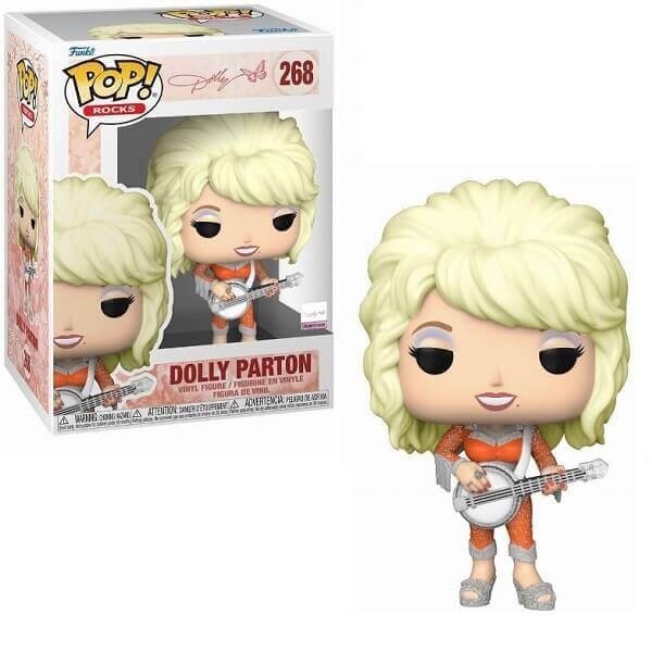 Funko POP Rocks Dolly Parton - Dolly Parton 268 Vinyl Figure
