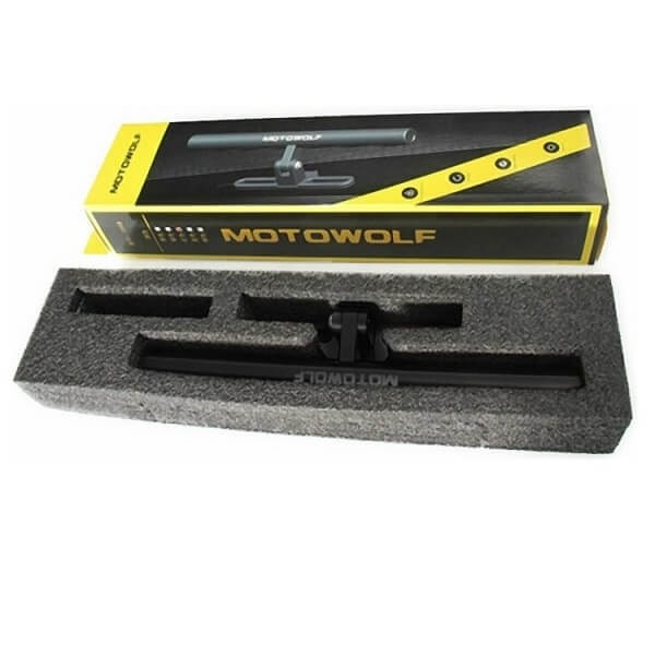 Ρυθμιζόμενη Μπάρα Επέκτασης Μηχανής Για Φώτα - Action Camera Motowolf - Μαύρο