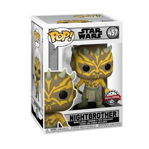 Funko POP Movies Star Wars - Nightbrother 457 Bobble-Head Special Edition Exclusive