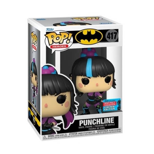 Funko POP Heroes Batman - Punchline 417 Vinyl Figure Fall Convention 2021 Special Edition Exclusive