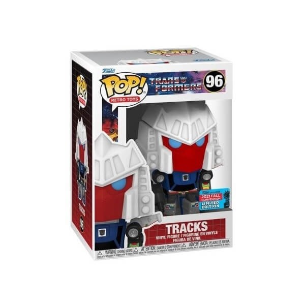 Funko POP Retro Toys Transformers - Tracks 96 Vinyl Figure Fall Convention 2021 Exclusive