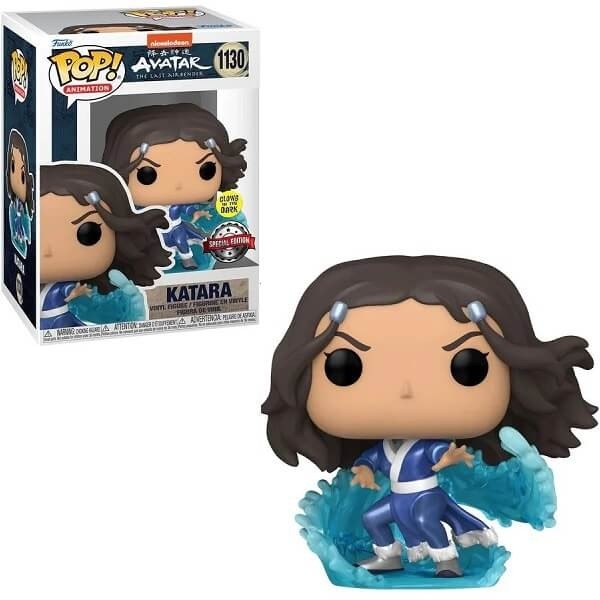 Funko POP Animation Avatar The Last Airbender - Katara 1130 GITD Vinyl Figure Exclusive