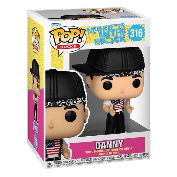 Funko POP Rocks New Kids on the Block - Danny 316 Vinyl Figure