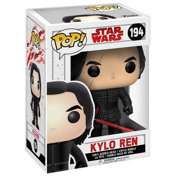 Funko POP Movies Star Wars - Kylo Ren 194 Bobble-Head