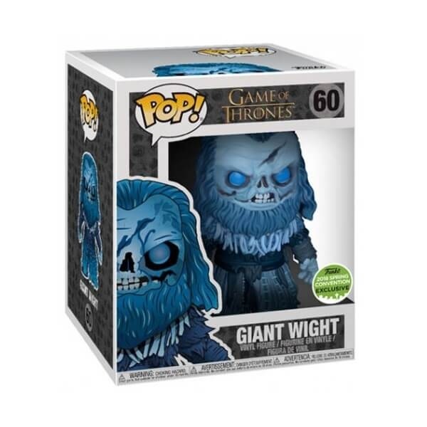 Funko POP Television Game of Thrones - Giant Wight 60 Supersized Vinyl Figure Spring Convention 2018 Exclusive