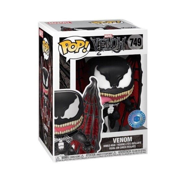 Funko POP Marvel Venom - Venom 749 Bobble-Head Pop in a Box Exclusive