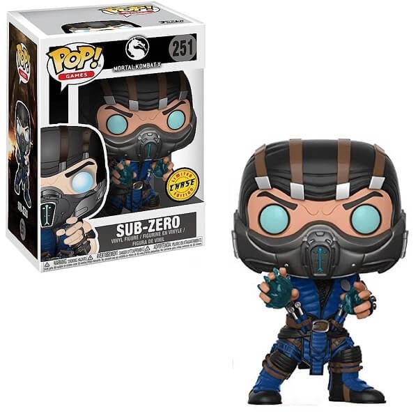Funko POP Games Mortal Kombat - Sub-Zero Chase 251 Vinyl Figure