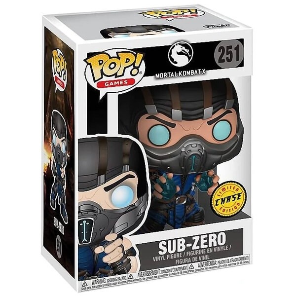 Funko POP Games Mortal Kombat - Sub-Zero Chase 251 Vinyl Figure