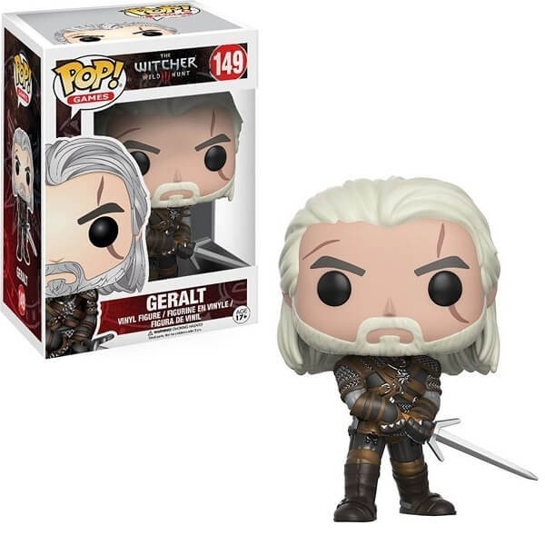 Funko POP Games The Witcher Wild Hunt - Geralt 149 Vinyl Figure