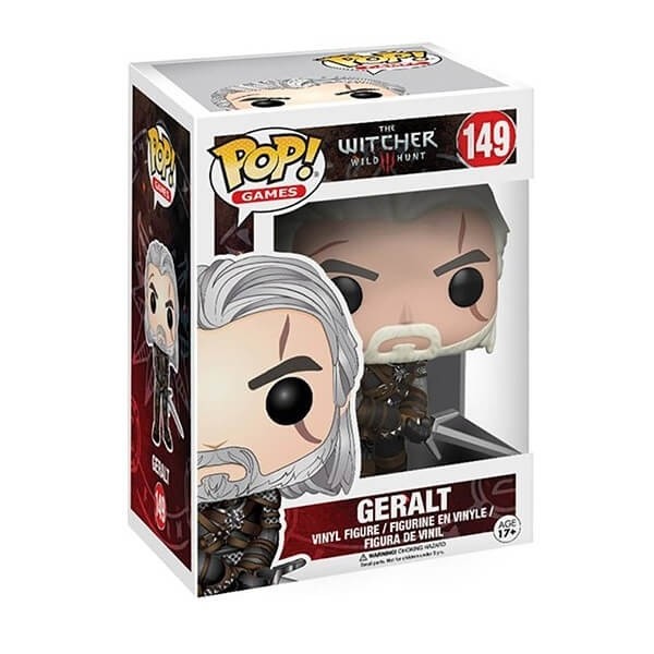 Funko POP Games The Witcher Wild Hunt - Geralt 149 Vinyl Figure
