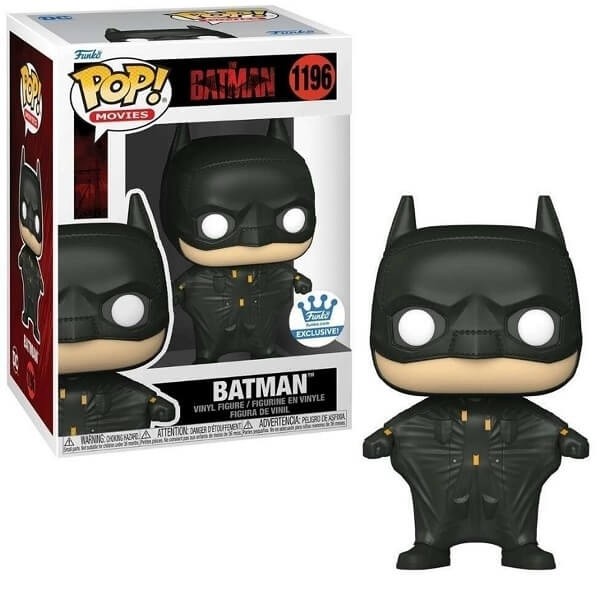 Funko POP Movies The Batman - Batman 1196 Vinyl Figure Funko Shop Exclusive