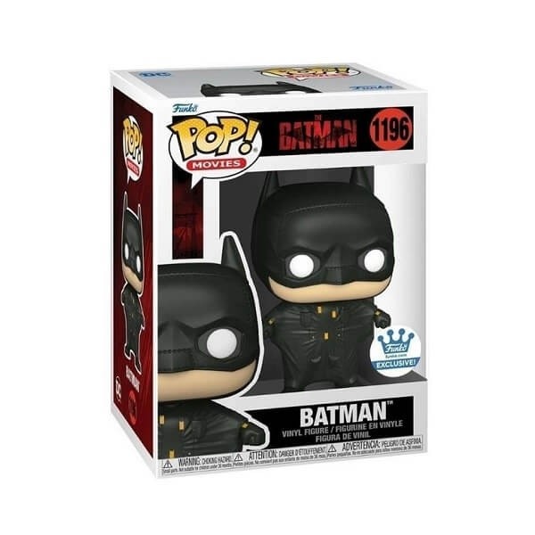 Funko POP Movies The Batman - Batman 1196 Vinyl Figure Funko Shop Exclusive