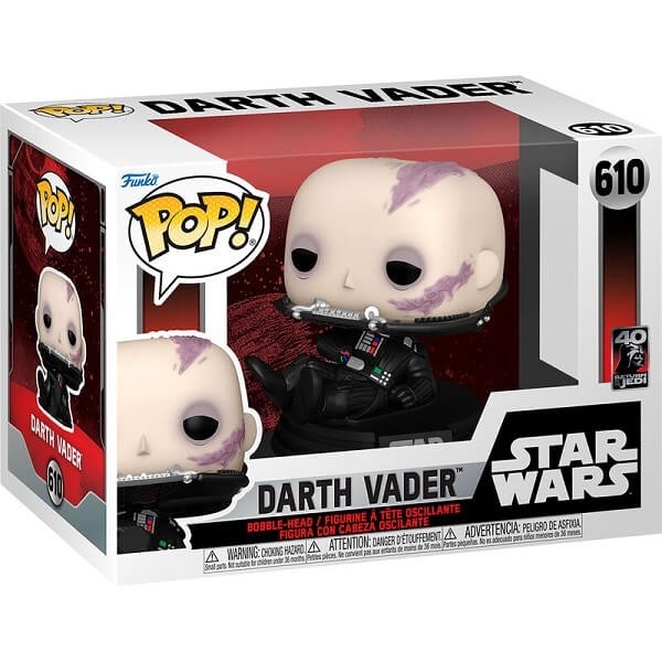 Funko POP Movies Star Wars - Darth Vader 610 Bobble-Head