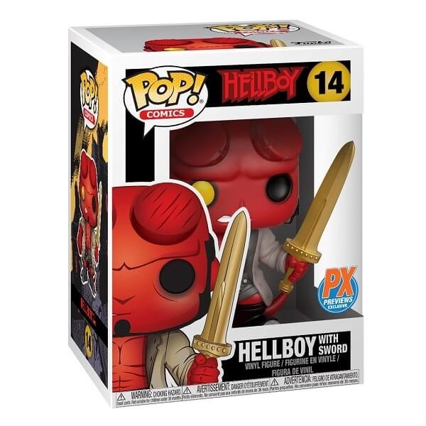 Funko POP Comics Hellboy - Hellboy with Sword 14 Vinyl Figure