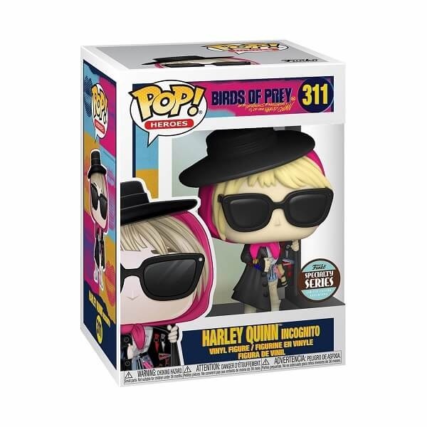 Funko POP Heroes Birds of Prey - Harley Quinn Incognito 311 Vinyl Figure Specialty Series Exclusive