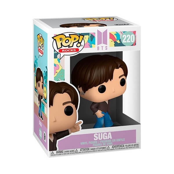 Funko POP Rocks BTS - Suga (Dynamite Video) 220 Vinyl Figure