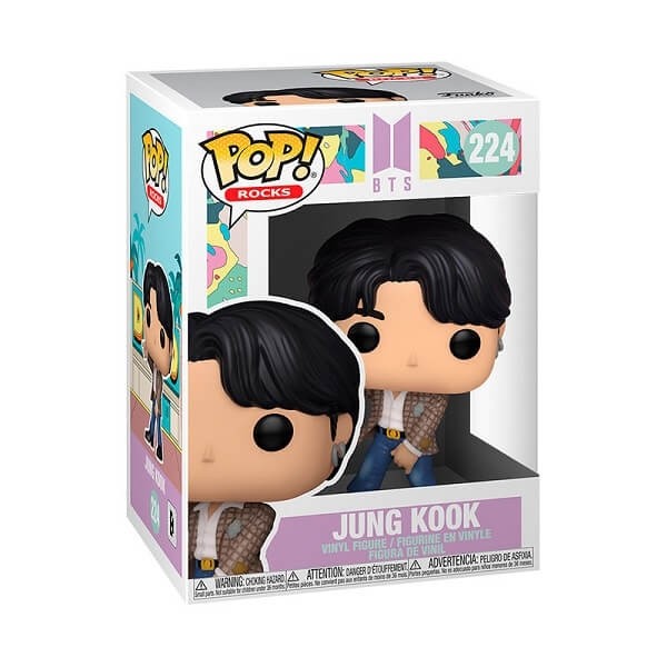 Funko POP Rocks BTS - Jung Kook (Dynamite Video) 224 Vinyl Figure