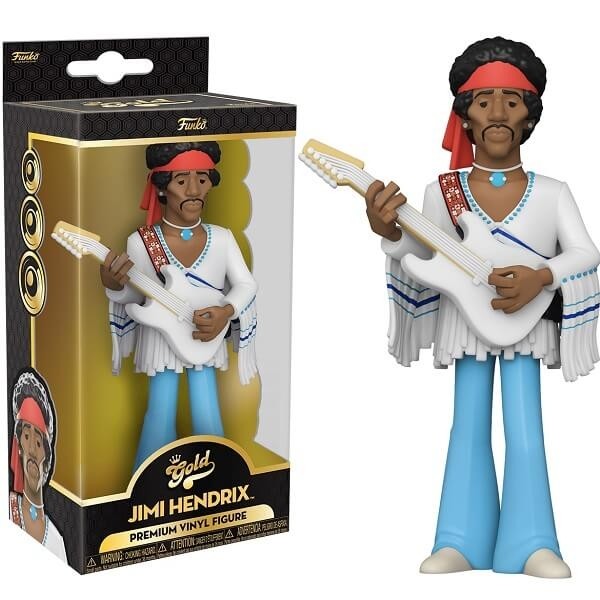 Funko Vinyl Gold Jimi Hendrix - Jimi Hendrix Premium Figure 13cm