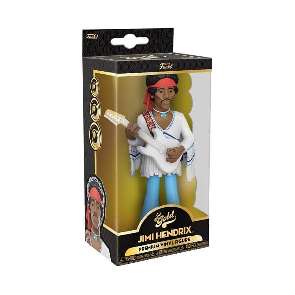 Funko Vinyl Gold Jimi Hendrix - Jimi Hendrix Premium Figure 13cm