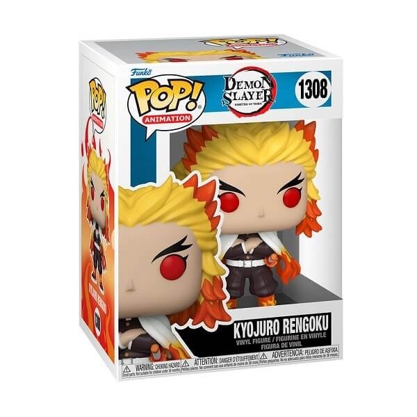 Funko POP Animation Demon Slayer - Kyojuro Rengoku 1308 Vinyl Figure