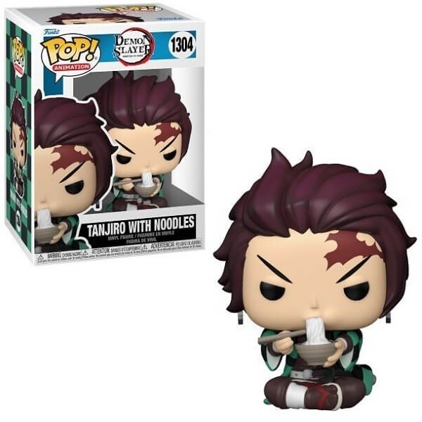 Funko POP Animation Demon Slayer - Tanjiro with Noodles 1304 Vinyl Figure