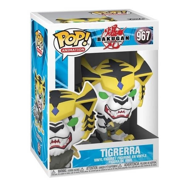 Funko POP Animation Bakugan - Tigrerra 967 Vinyl Figure
