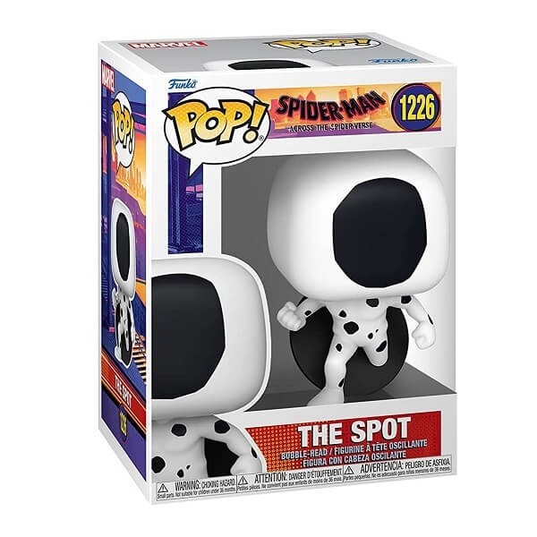 Funko POP Marvel Spider-Man Across the Spider-Verse - The Spot 1226 Bobble-Head