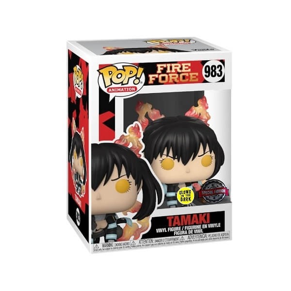 Funko POP Animation Fire Force - Tamaki GiTD 983 Vinyl Figure Special Edition Exclusive