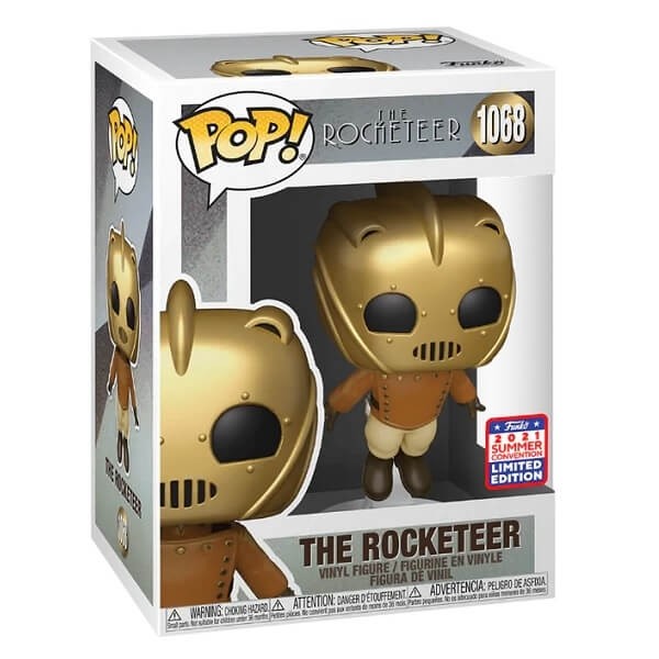 Funko POP Movies Disney The Rocketeer - The Rocketeer 1068 Vinyl Figure Summer Convention 2021 Exclusive