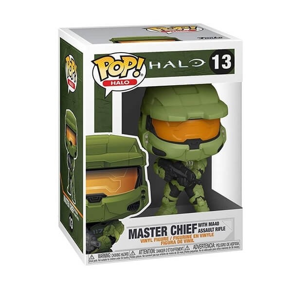 Funko POP Games Halo - Master Chief with MA-40 Assault 13 Rifle Vinyl Figure