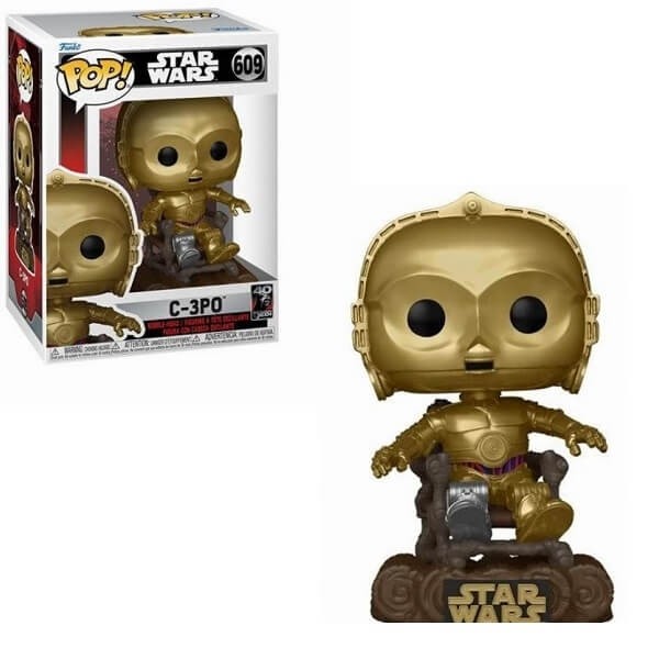 Funko POP Movies Star Wars - C-3PO 609 Bobble-Head
