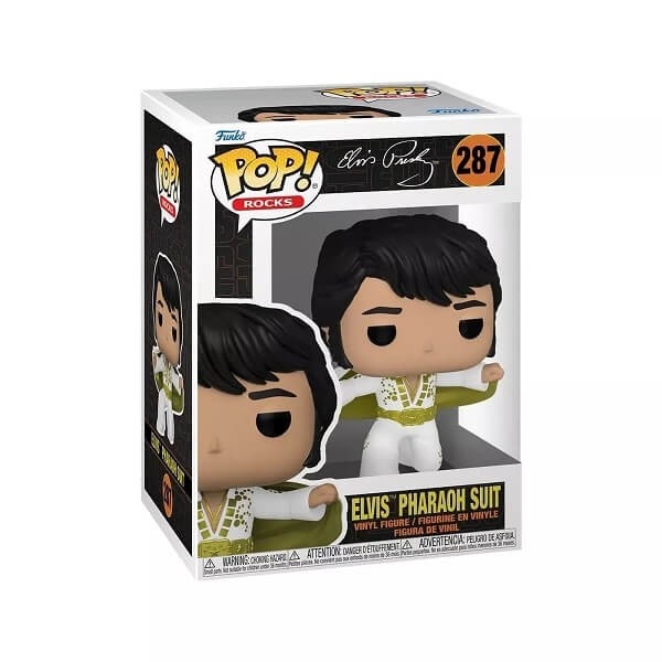 Funko POP Rocks Elvis Presley - Elvis Pharaoh Suit 287 Vinyl Figure