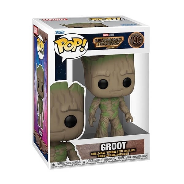 Funko POP Marvel Guardians of the Galaxy Vol. 3 - Groot 1203 Bobble-Head