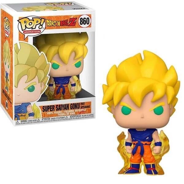 Funko POP Animation Dragon Ball Z - Super Saiyan Goku First Appearance 860 Vinyl Figure