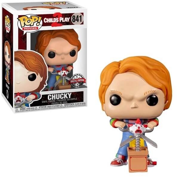Funko POP Movies Child's Play 2 - Chucky 841 Vinyl Figure Special Edition Exclusive