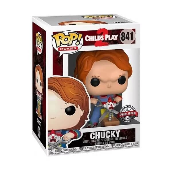 Funko POP Movies Child's Play 2 - Chucky 841 Vinyl Figure Special Edition Exclusive
