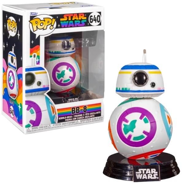 Funko POP Movies Star Wars - BB-8 (Pride) 640 Bobble-Head