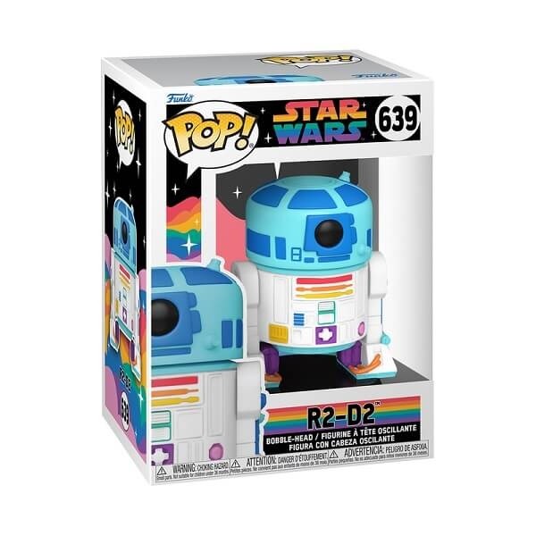 Funko POP Movies Star Wars - R2-D2 (Pride) 639 Bobble-Head